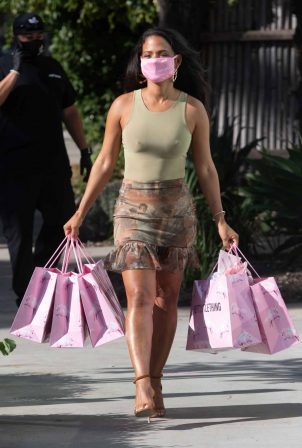 Christina Milian - Steps out pre celebrating her birthday at PYT Headquarters in West Hollywood