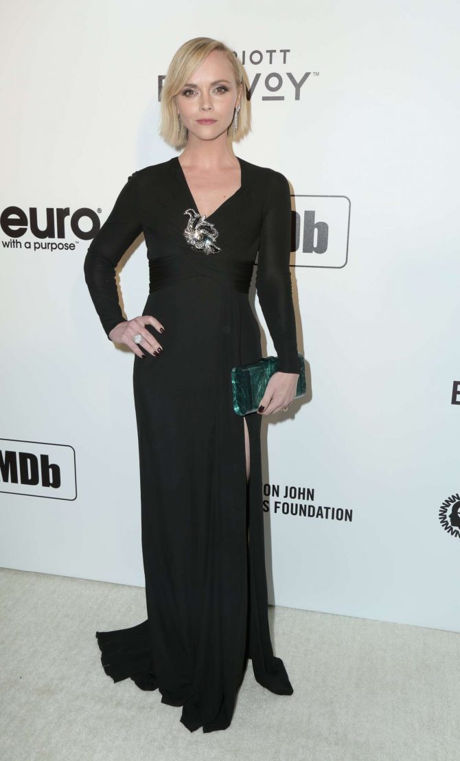 Christina Ricci - 2019 Elton John AIDS Foundation Academy Awards Viewing Party in LA