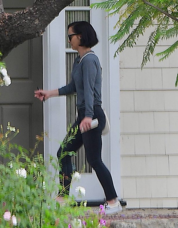 Christina Ricci - Was spotted out in Encino