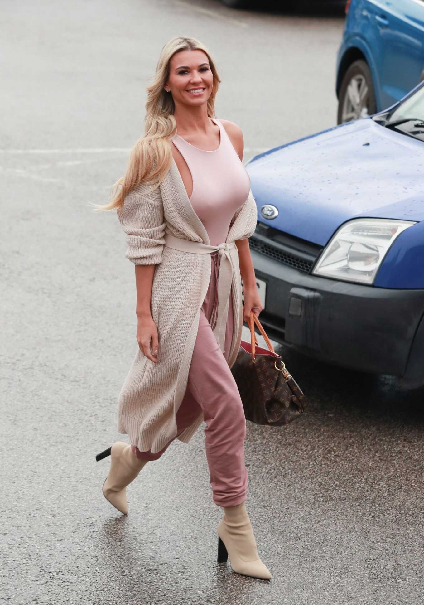 Christine McGuinness â€“ Out and about in Alderley Edge