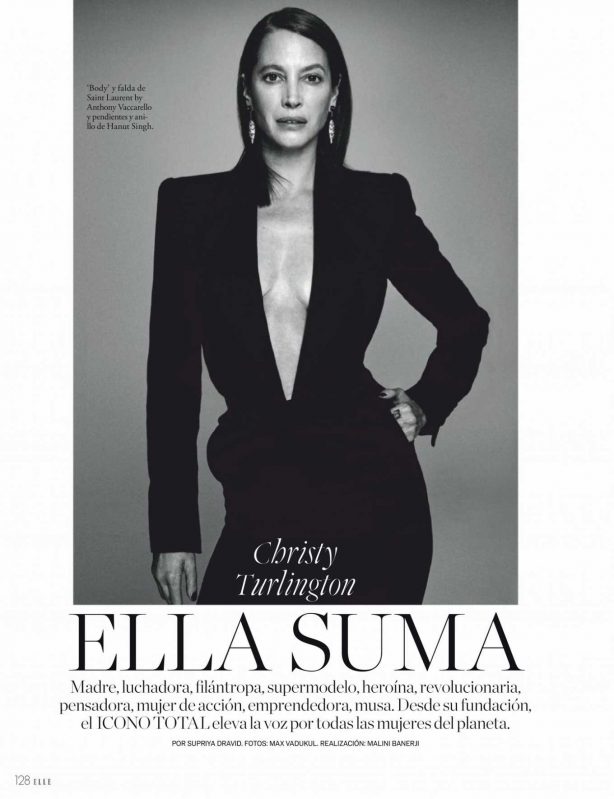 Christy Turlington - Elle Espana Magazine (April 2020)