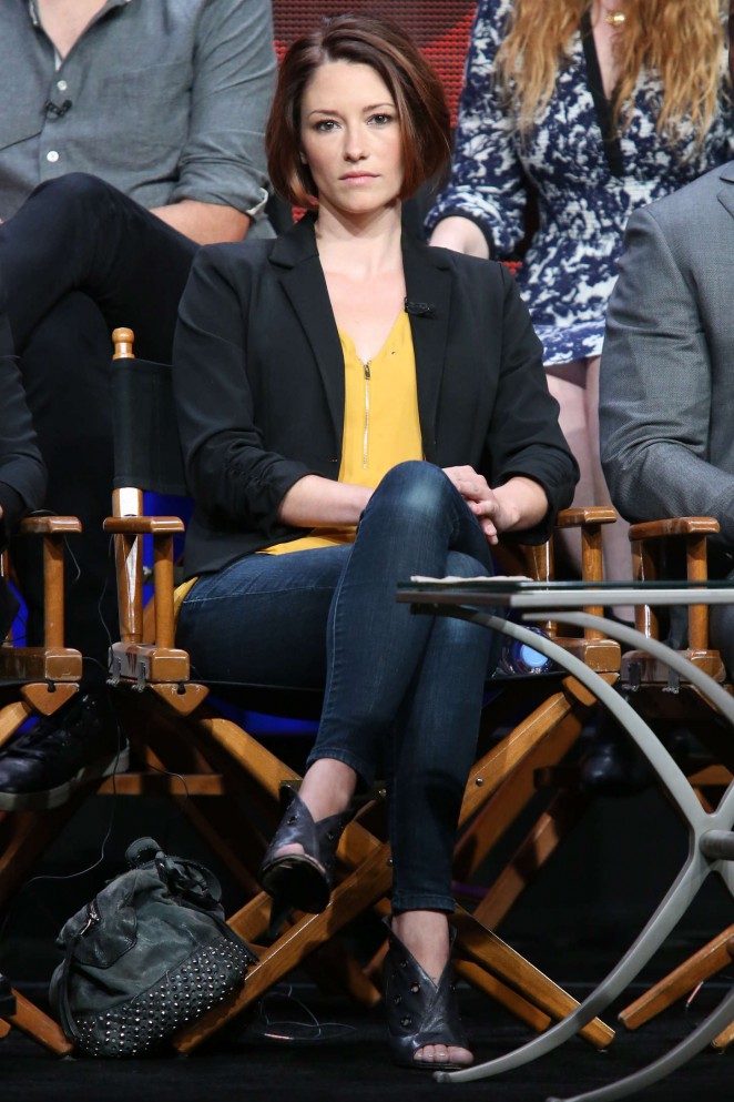 Chyler Leigh - 'Supergirl' Panel 2015 Summer TCA Tour in Beverly Hills