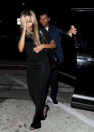 Ciara - Arriving at Craig's Restaurant in West Hollywood