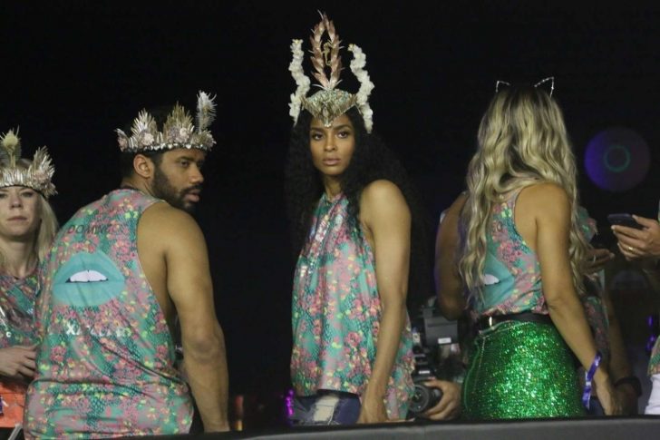 Ciara at Rio's Carnival in Rio De Janiero