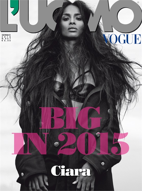Ciara - L’Uomo Vogue Magazine 2015