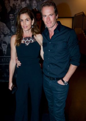 Cindy Crawford and Randy Gerber at Catch LA in Los Angeles