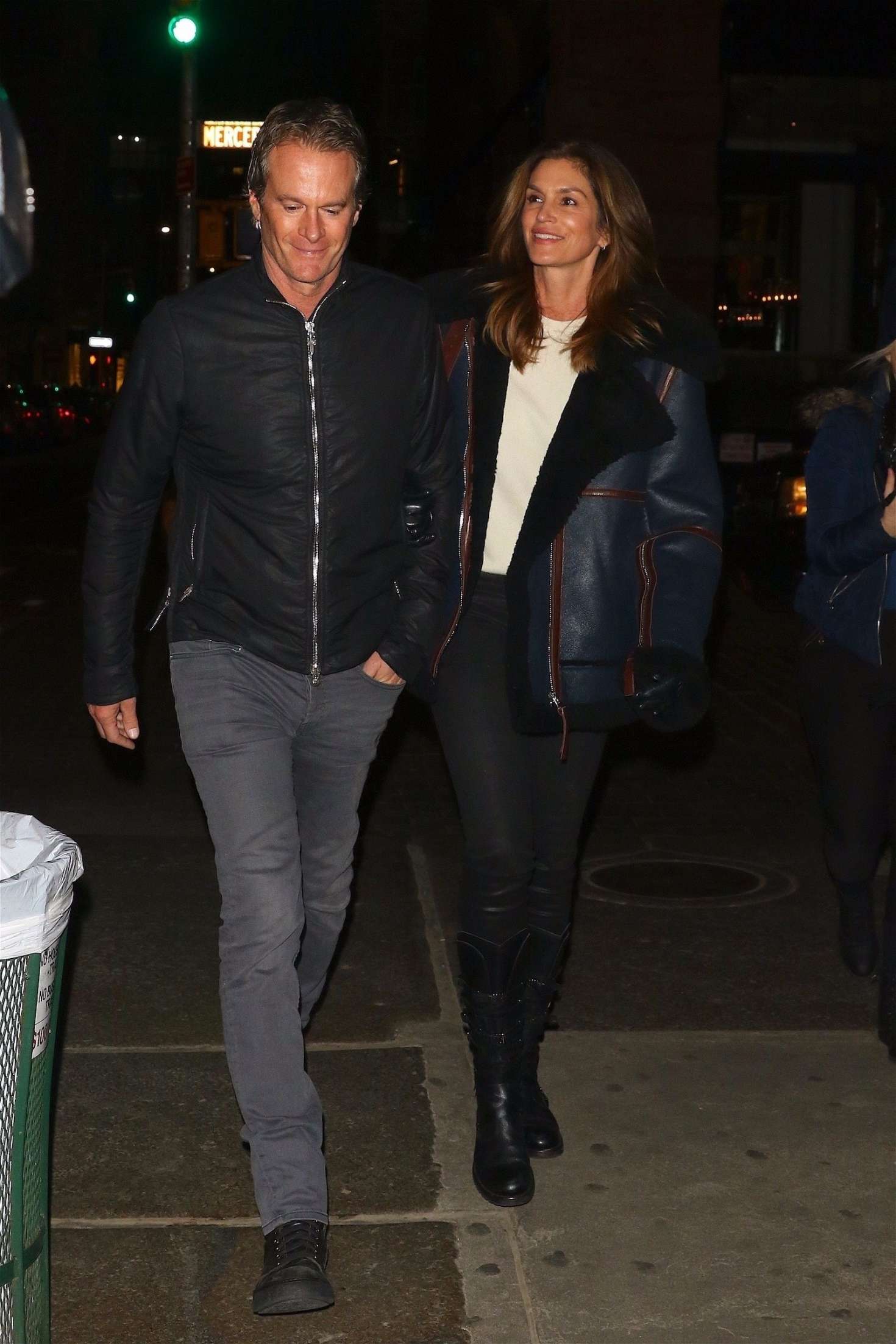 Cindy Crawford and Randy Gerber on Valentines Day -01 | GotCeleb