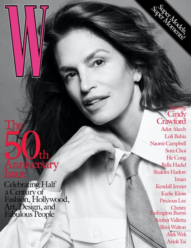 Cindy Crawford - W Magazine’s 50th Anniversary Issue 2022