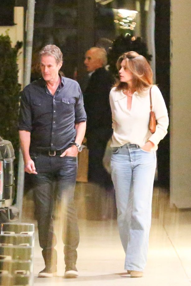 Cindy Crawford - With husband Rande Gerber seen at Lucky's in Malibu
