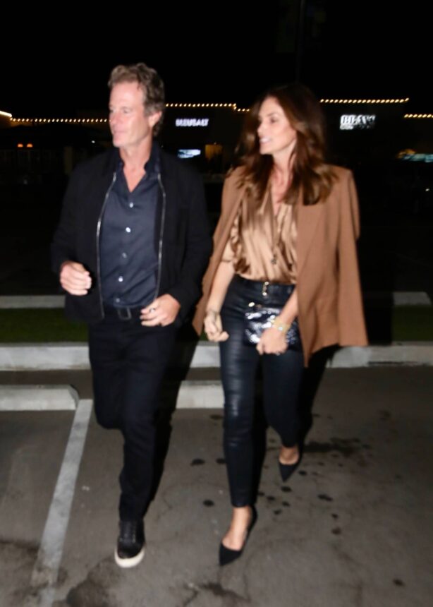 Cindy Crawford - With Kaia Gerber leaving a Restaurant in Malibu