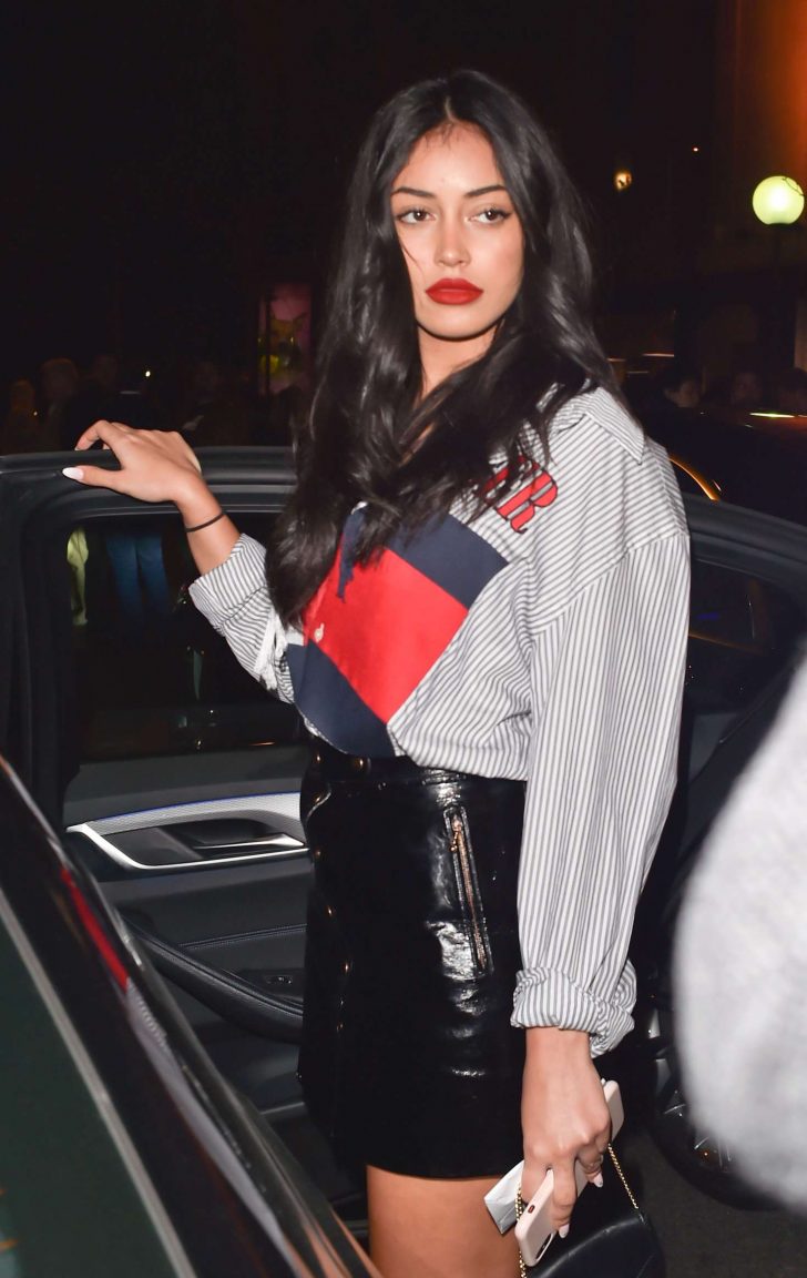 Cindy Kimberley - Arrives at the Tommy Hilfiger TOMMYNOW Spring 2019 in Paris