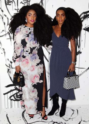 Cipriana and TK Quann - Dior Collection Launch Party SS 2018 in New York