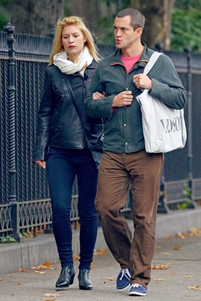 Claire Danes and Hugh Dancy out in NYC