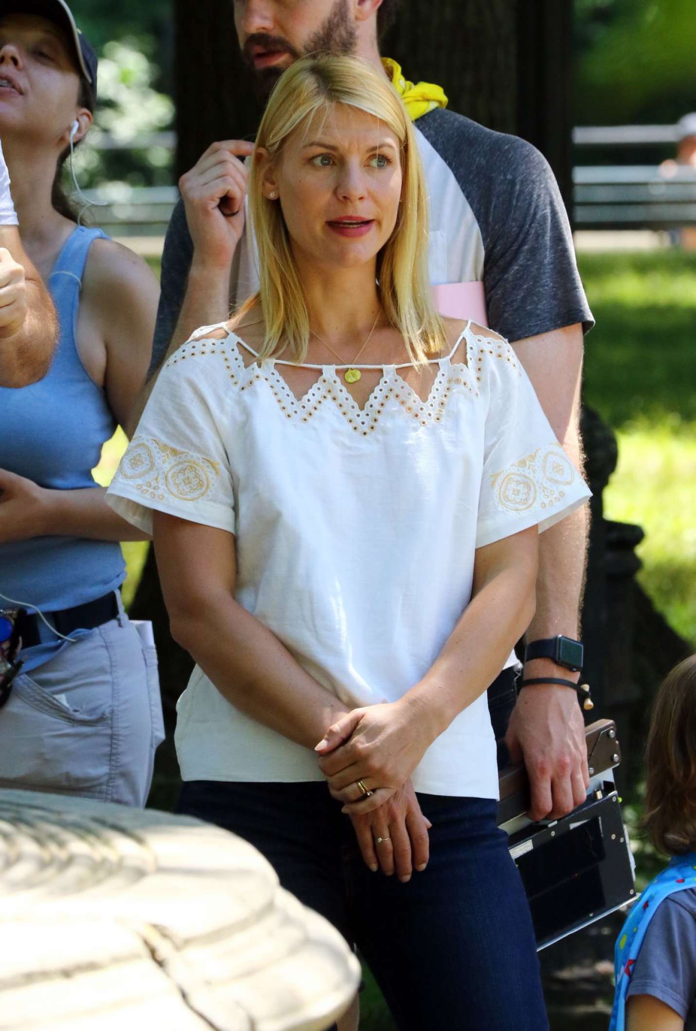 Claire Danes - Filming 'A Kid Like Jake' set in New York
