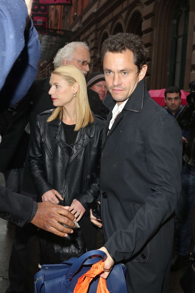Claire Danes - Leaving the Public Theater in New York