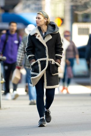 Claire Danes - On a solo outing in Soho - New York