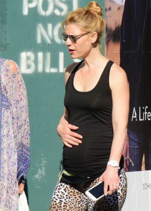 Claire Danes out in New York