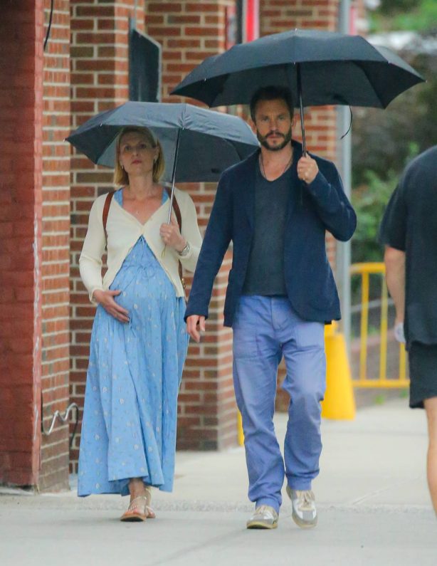 Claire Danes - With husband Hugh Dancy seen while out in New York
