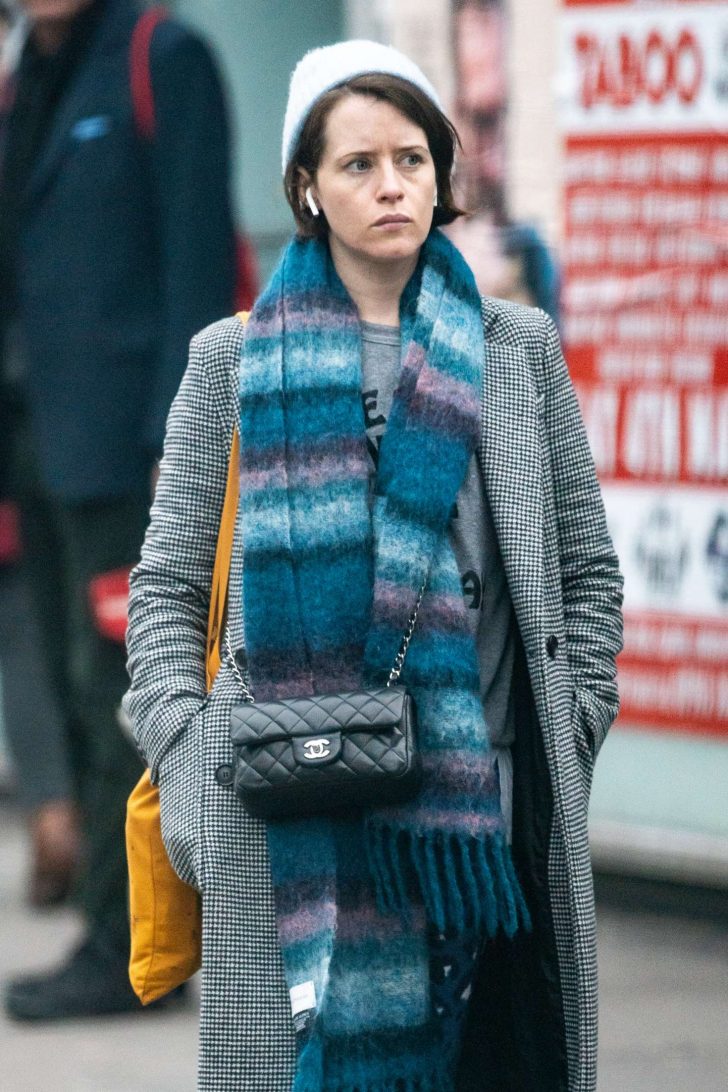 Claire Foy - Leaving Bodyism in London
