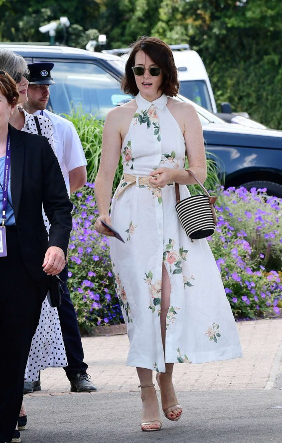 Claire Foy - Wimbledon Tennis Championships 2019 in London