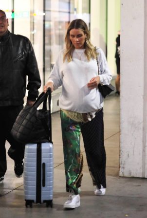 Claire Holt - Spotted at LAX