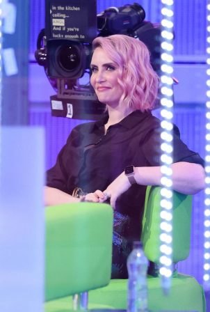 Claire Richards - Pictured on BBC The One Show in London