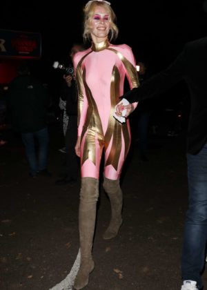 Claudia Schiffer - Jonathan Ross Halloween Party in London