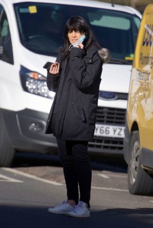 Claudia Winkleman - Out in London