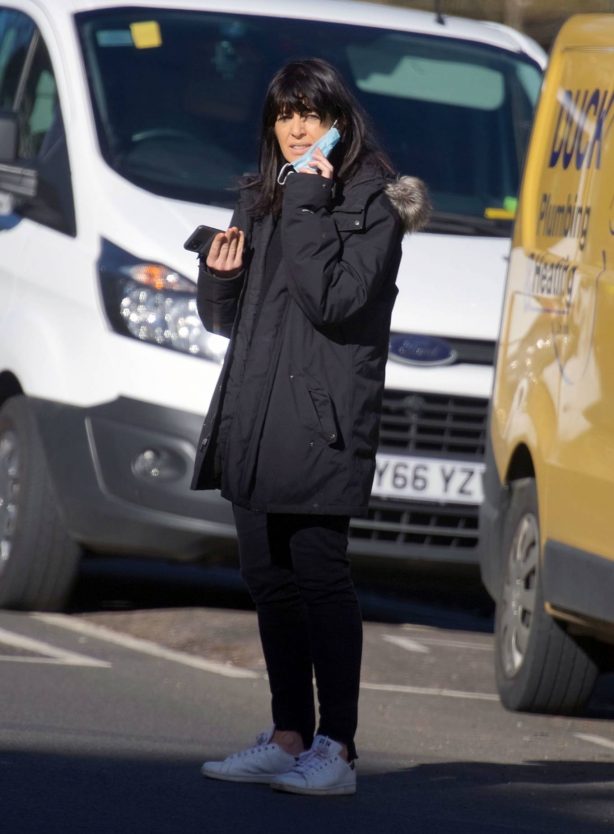 Claudia Winkleman - Out in London