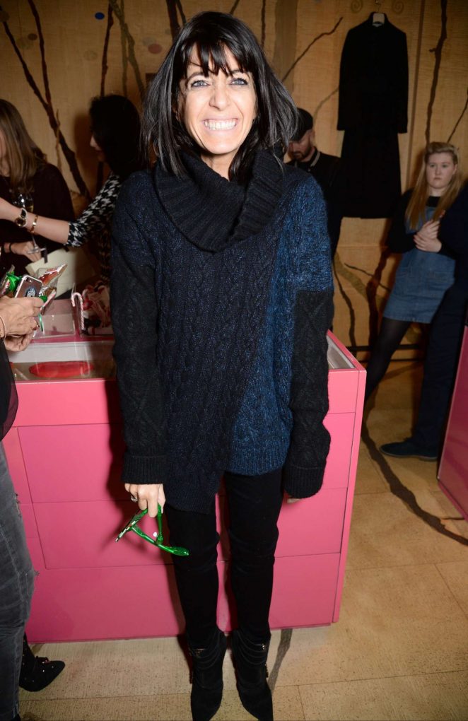 Claudia Winkleman - Stella McCartney Store Christmas Lights Switching on Ceremony in London