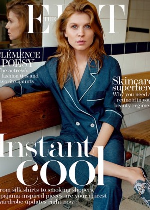 Clemence Poesy - The Edit Magazine (March 2016)