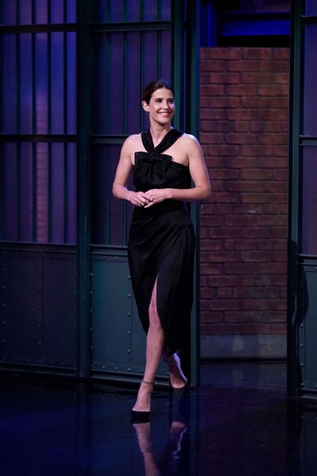 Cobie Smulders - On 'Late Night with Seth Meyer' in New York City