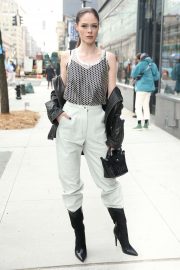 Coco Rocha attends Longchamp during New York Fashion Week 2020