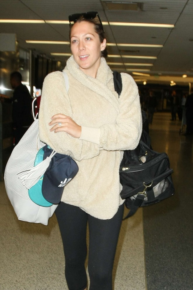 Colbie Caillat at LAX Airport in Los Angeles
