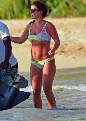 Coleen Rooney - Bikini Candids in Barbados