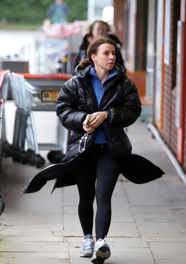 Coleen Rooney - Getting some cash while out In Wilmslow