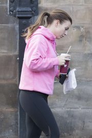 Coleen Rooney - Out for Coffee in Leeds