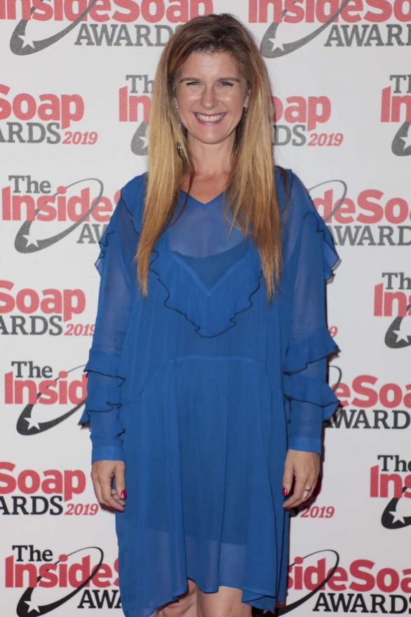 Connie Hyde - Inside Soap Awards 2019 in London