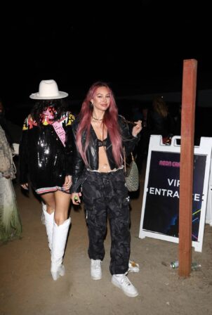 Corinne Olympios - Pictured at Coachella's Neon Carnival in Indio
