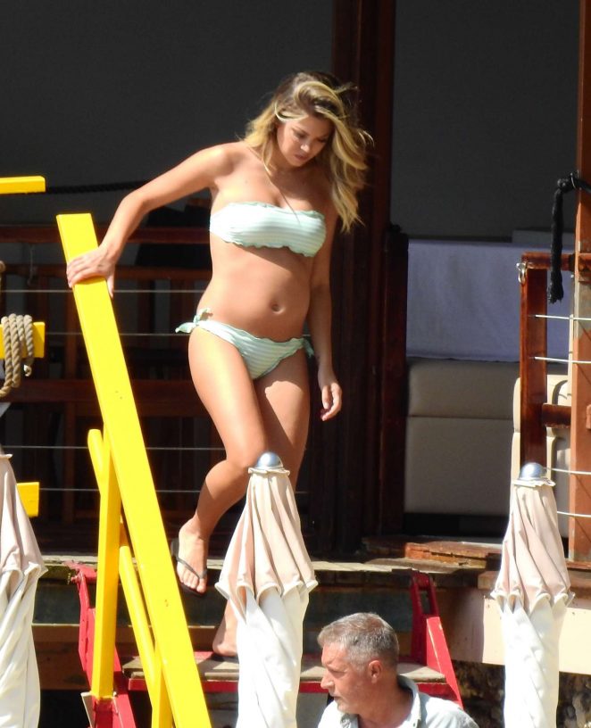 Costanza Caracciolo in Bikini - Photoshoot in Paraggi