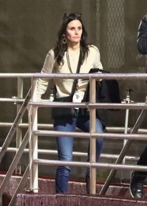 Courteney Cox - Arrives at Chris Cornell Tribute Concert in Inglewood