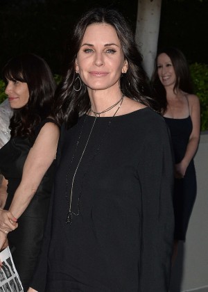 Courteney Cox Leaves a Party in Beverly HIlls