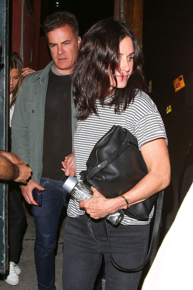 Courteney Cox - Night Out in Beverly Hills
