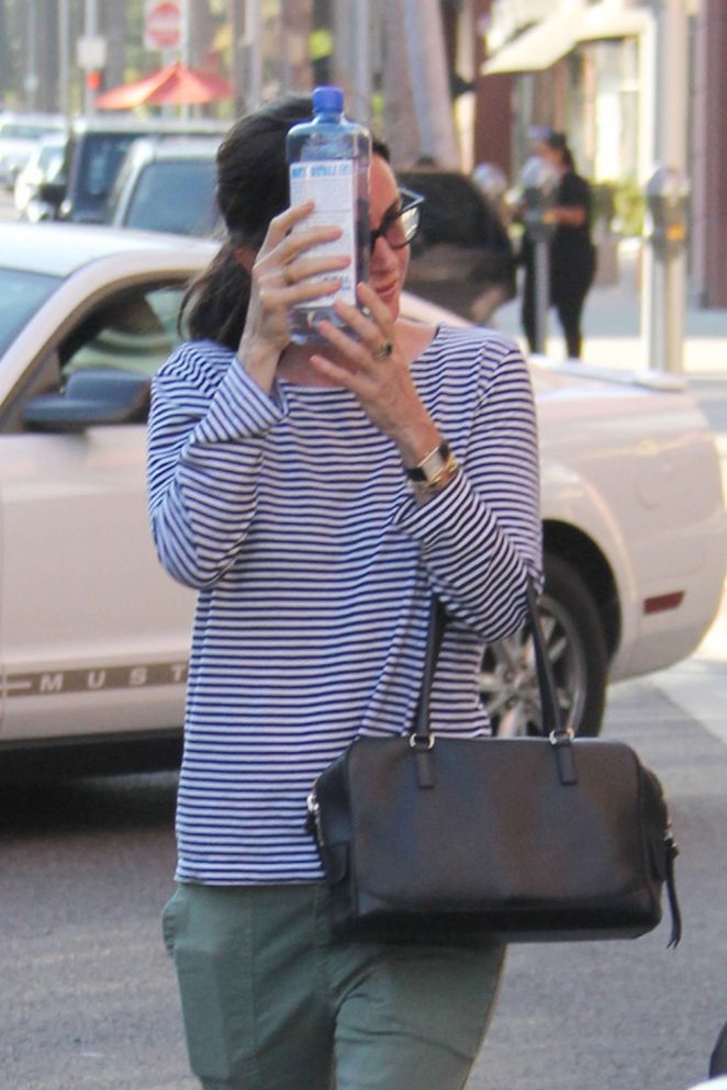 Courteney Cox out in Beverly Hills