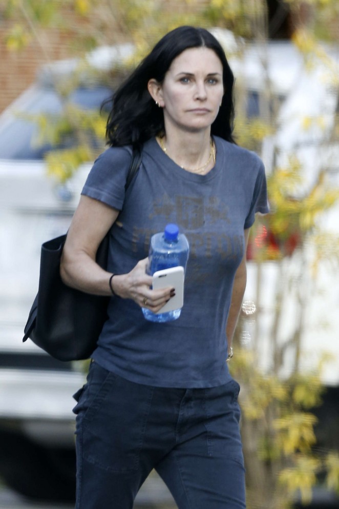 Courteney Cox out in Los Angeles