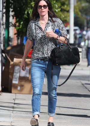 Courteney Cox Out in West Hollywood