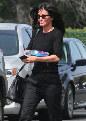 Courteney Cox out shopping in Beverly Hills