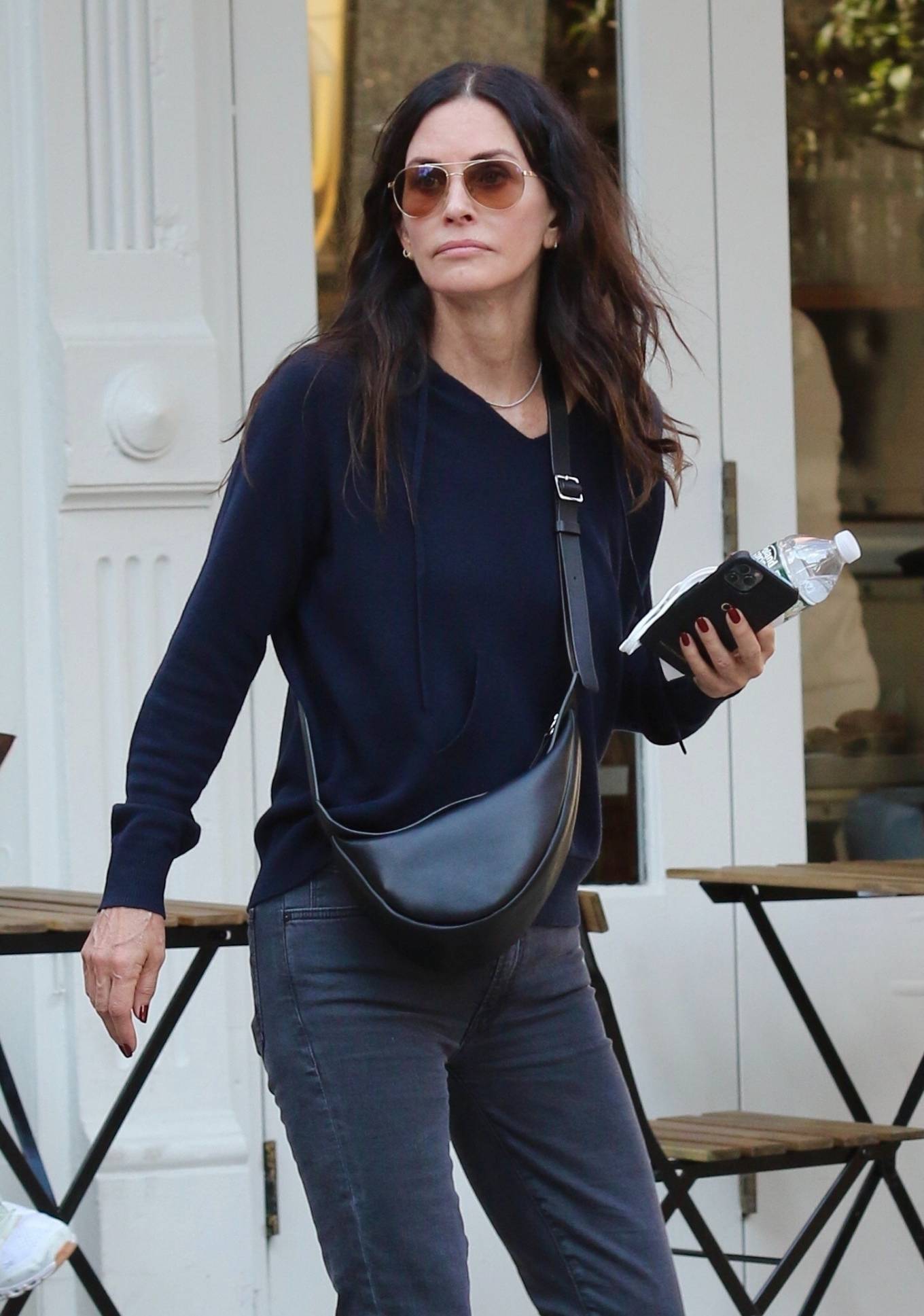Courteney Cox 2021 : Courteney Cox – Steps out for lunch with friends in New York City-09