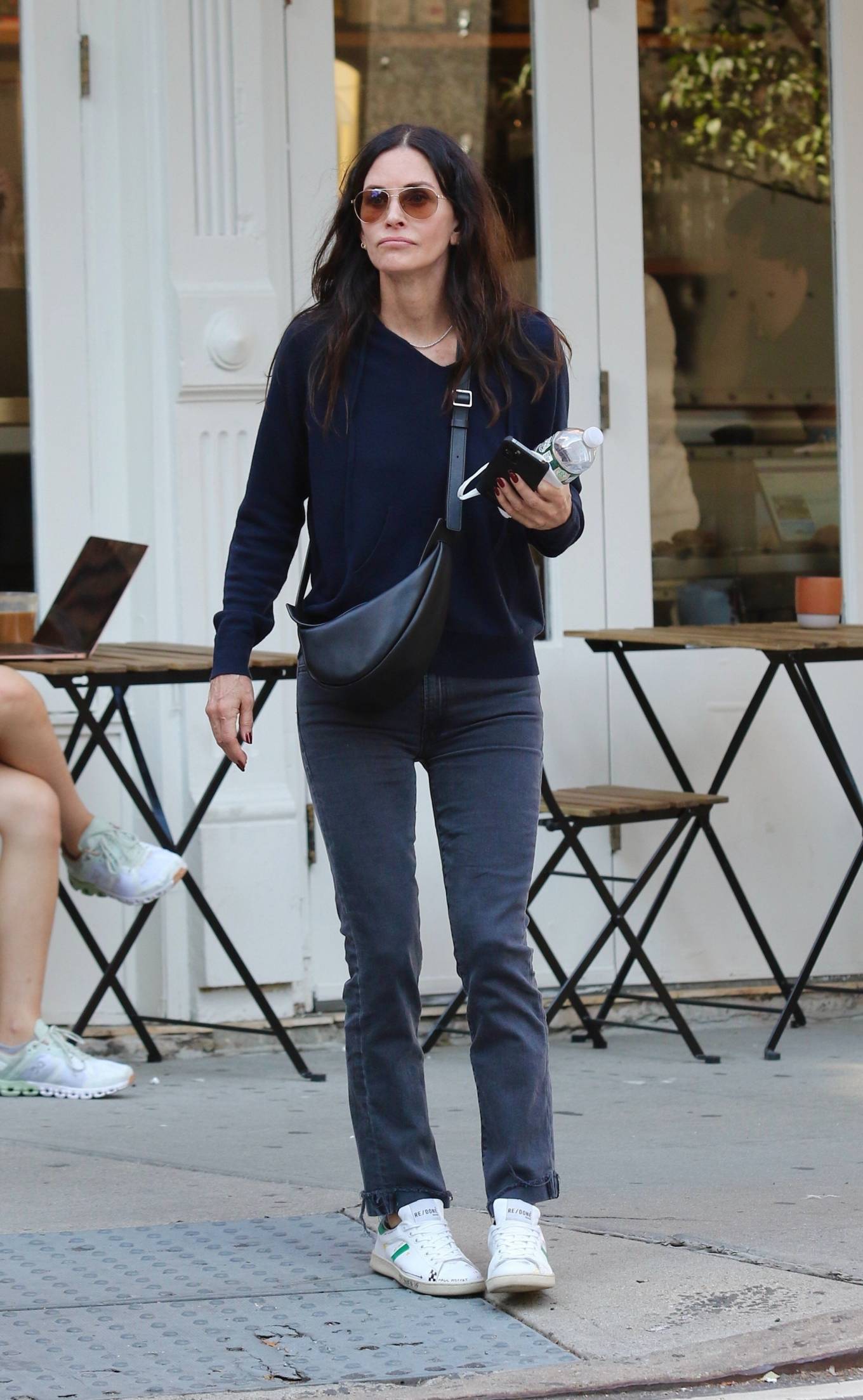 Courteney Cox 2021 : Courteney Cox – Steps out for lunch with friends in New York City-11