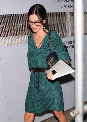 Courteney Cox - The Palms Restaurant in West Hollywood